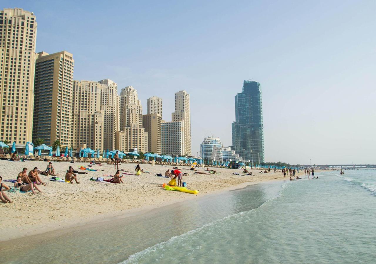 Ferienwohnung Walk To The Beach Or Enjoy The Amazing View From The Balcony Dubai Exterior foto